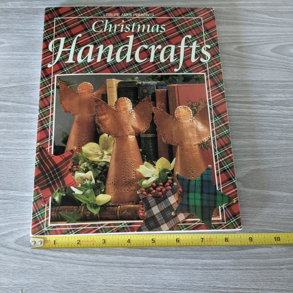 Christmas Handcrafts Paperback Book
